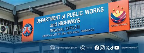 dpwh sindalan san fernando pampanga|DPWH Regional Office III .